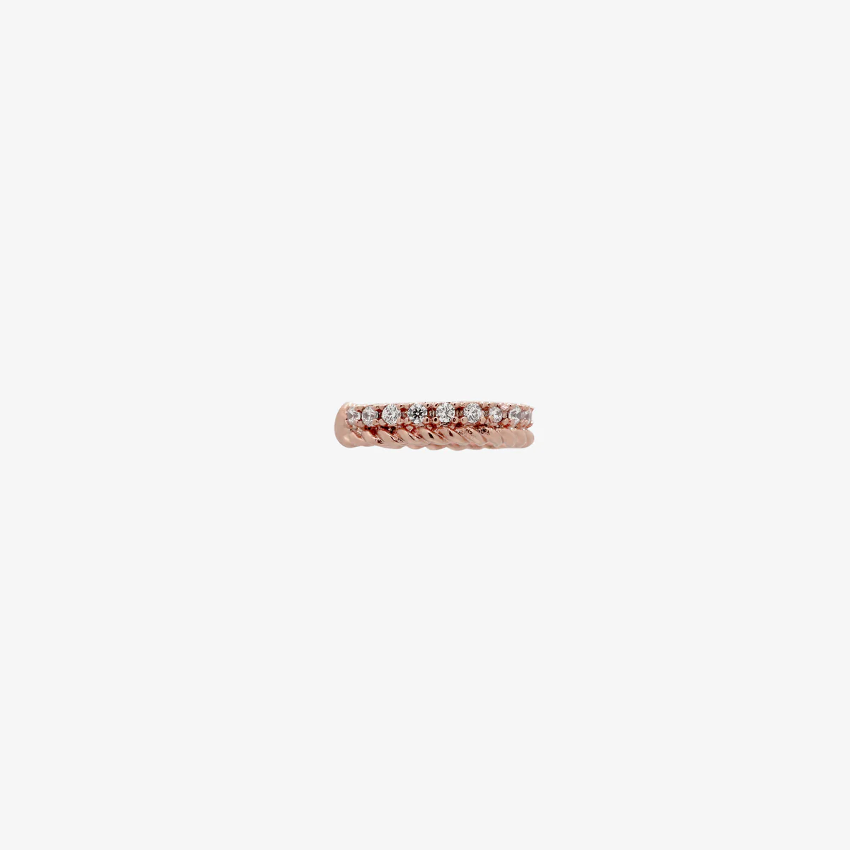 Simple Line Sparkle Ear Cuff - Image 6