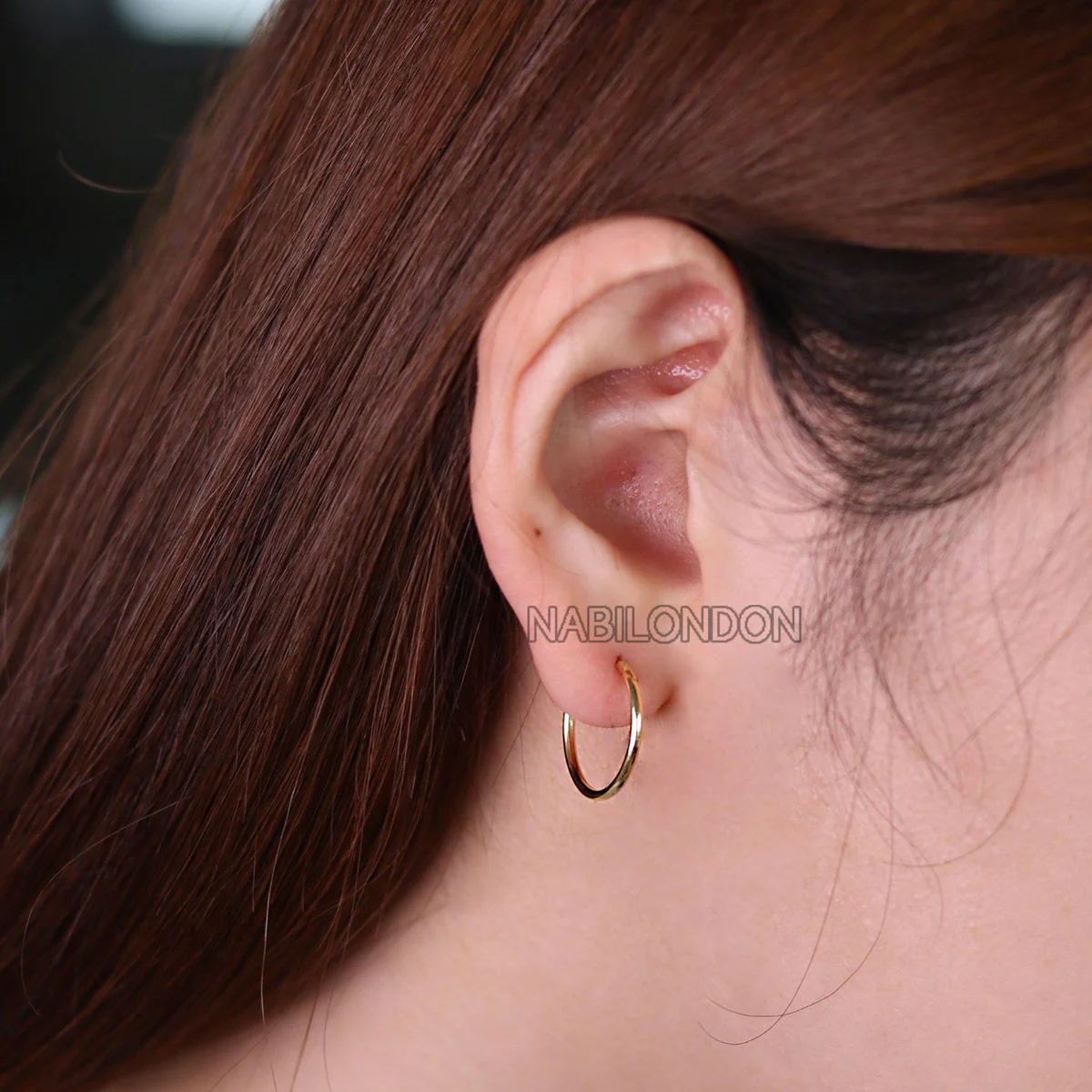 15mm Huggie Earring - Image 4