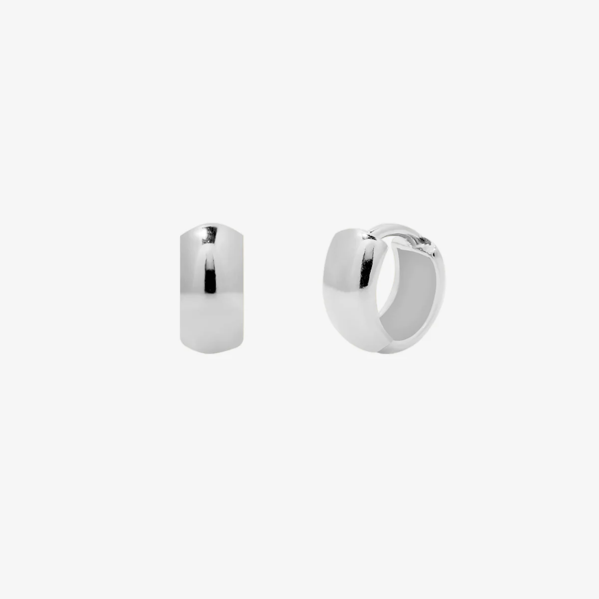 Simple Bold Huggie Earrings - Image 14
